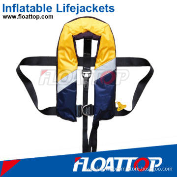 Offshore Marine Work Super Buyancy Inflatable Pfd Cloth Vest with UL Standards (FTIN-VT06)